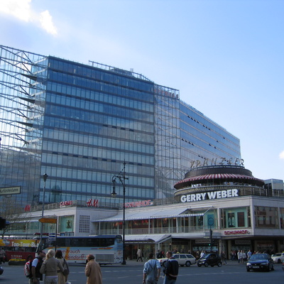 Cafe Kranzler and Building of Architect Helmut Jahn